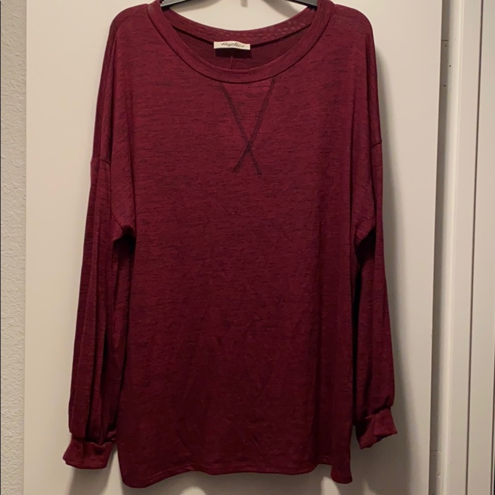 1X Hapnatics long sleeved shirt.